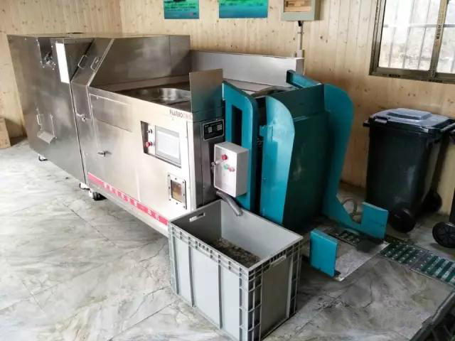 300kg餐厨垃圾处理设备