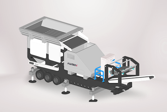 轮式移动破碎设备